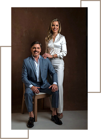 casal Flávio Borges e Daína